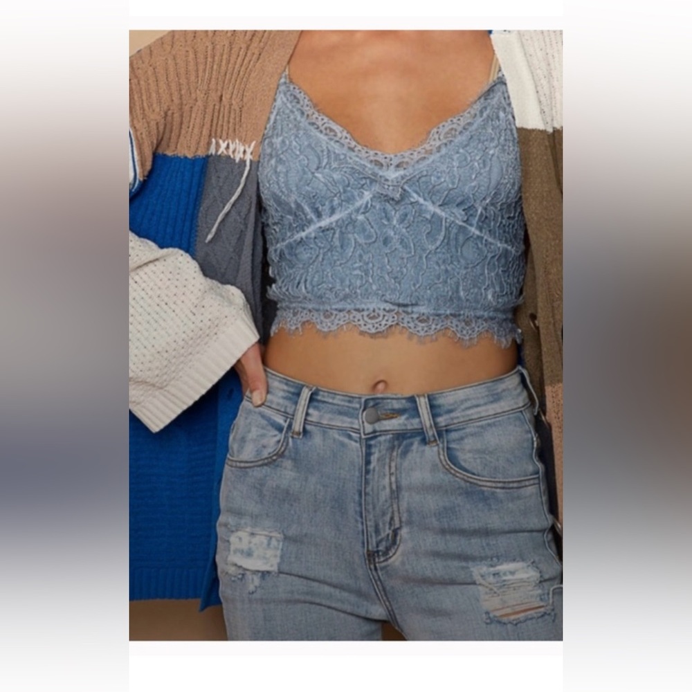 Pol Colorblock Patchwork Cardigan - image 2